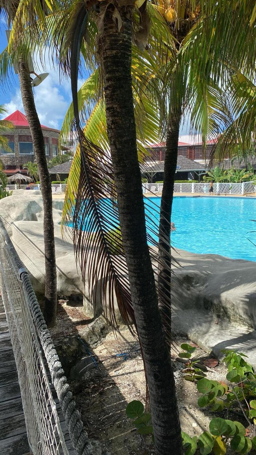 Studio Bord De Mer Avec Piscine - Le Manganao, Saint-Francois Exterior foto